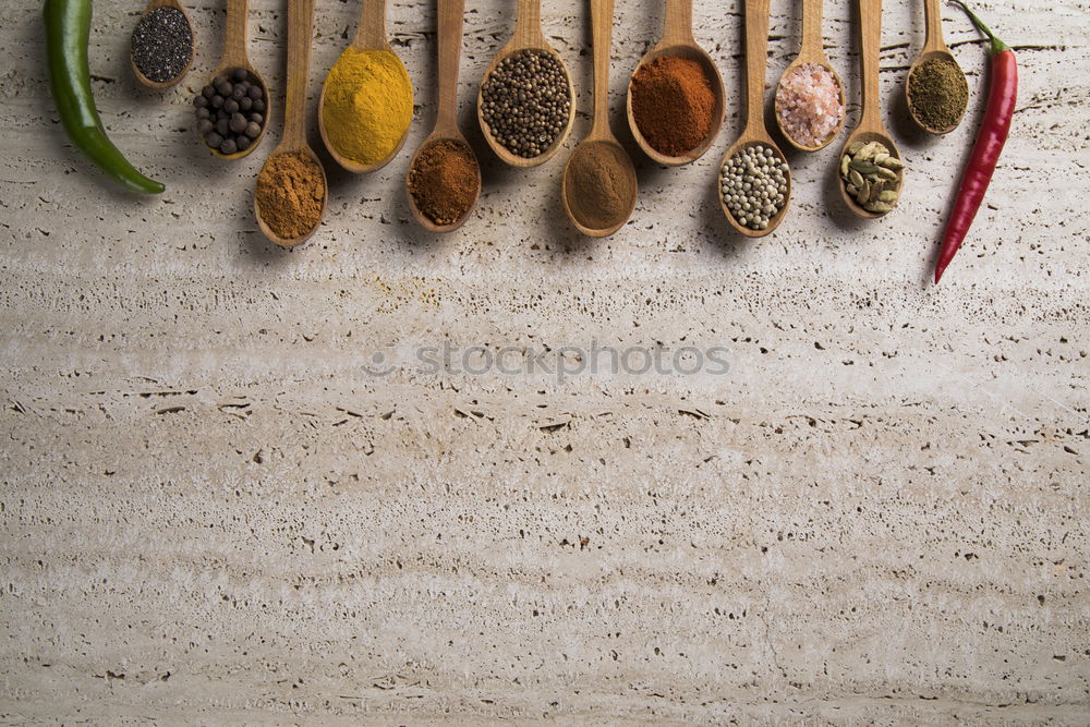 Similar – Image, Stock Photo spices Herbs and spices