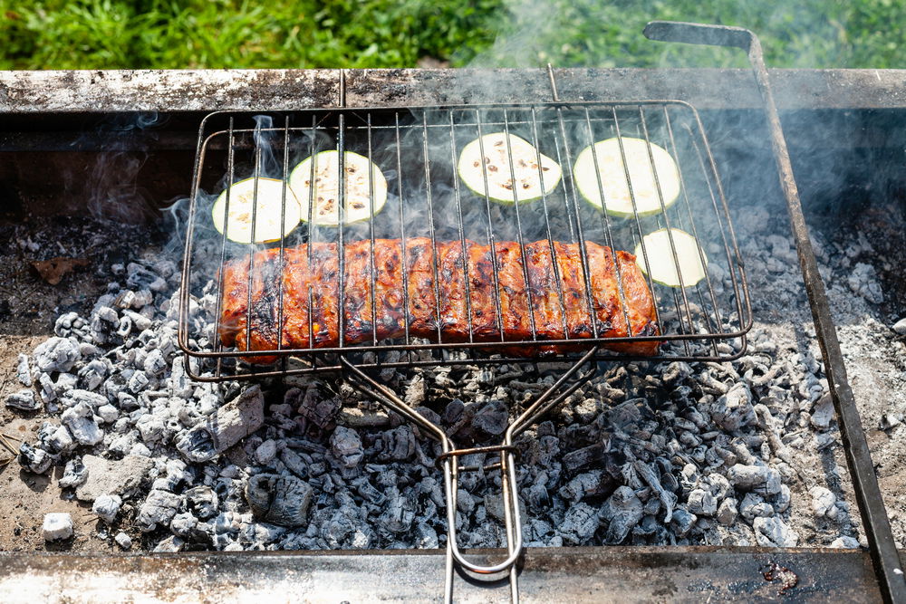 Similar – Image, Stock Photo torches Food Meat