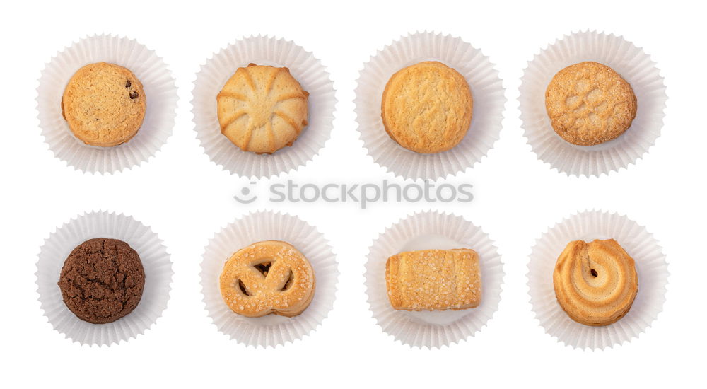 Similar – Italian Amaretti Biscuits In White Bowl