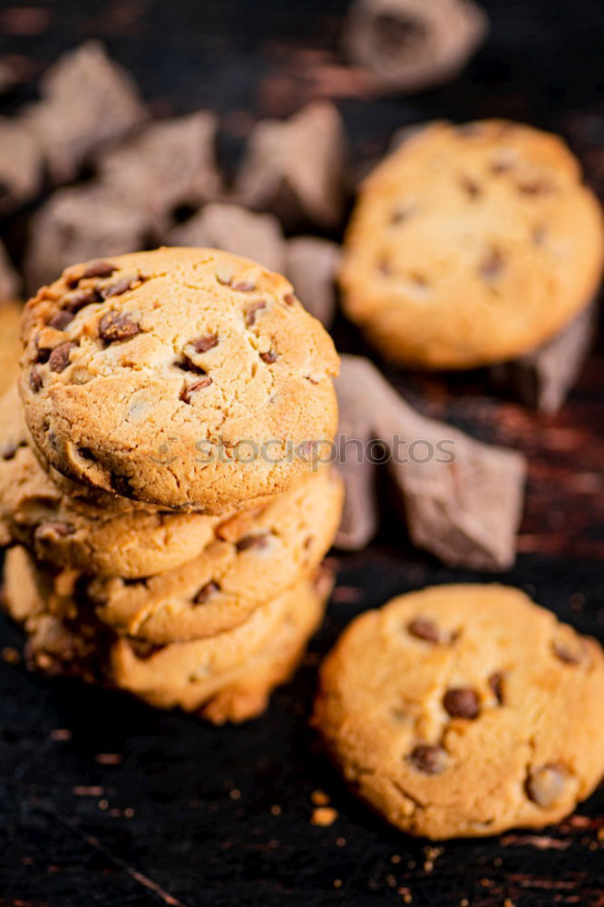 Similar – Image, Stock Photo Stacked cookies Cookie