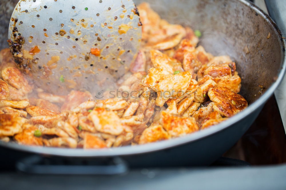 Similar – Homemade French fries in the deep fryer