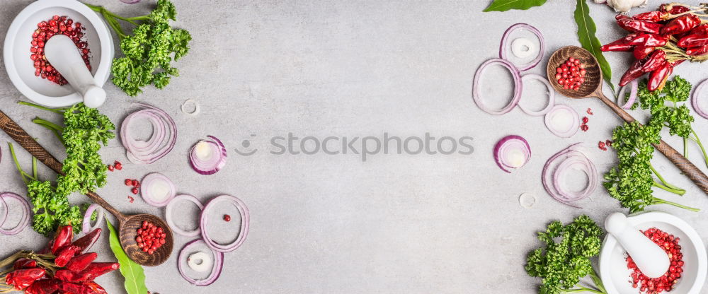 Similar – Image, Stock Photo spices mortar , wooden spoon with spices and herbs