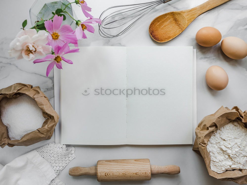 Similar – Image, Stock Photo dough and ingredients