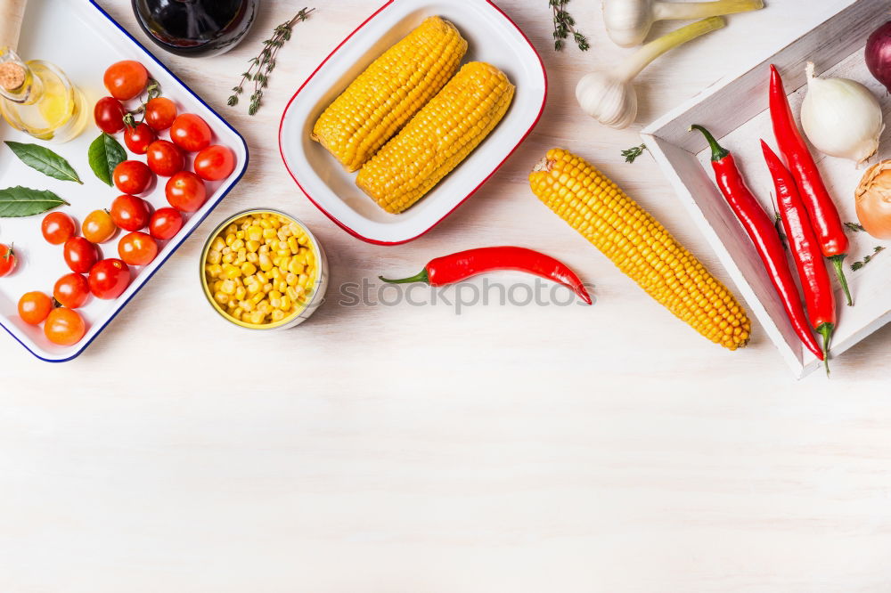 Similar – Ingredients for corn soup