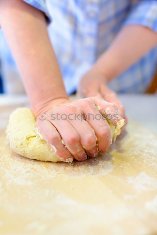 Similar – Image, Stock Photo cookie man Food Dough