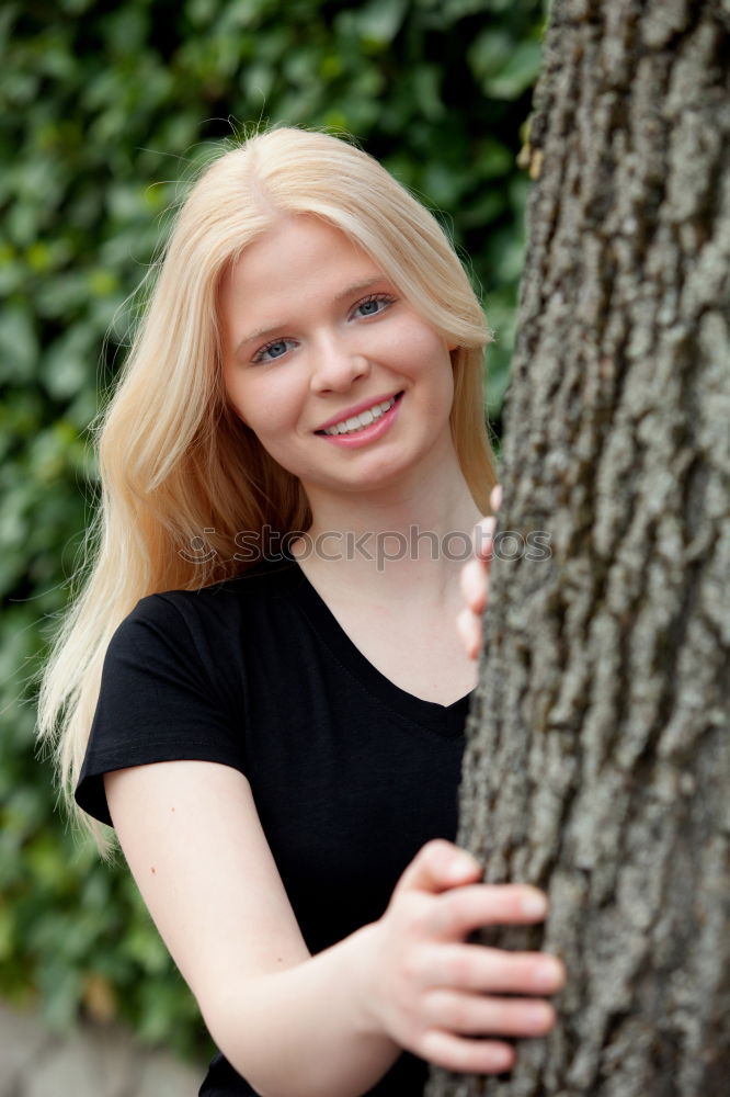 Similar – Image, Stock Photo spring blossoms Feminine