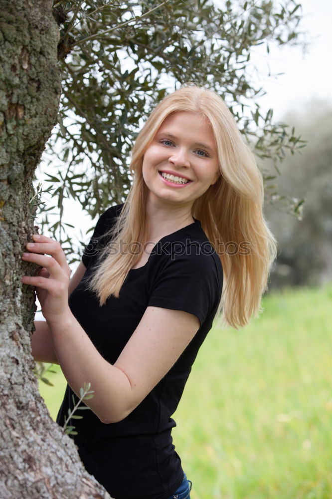 Similar – Image, Stock Photo spring blossoms Feminine