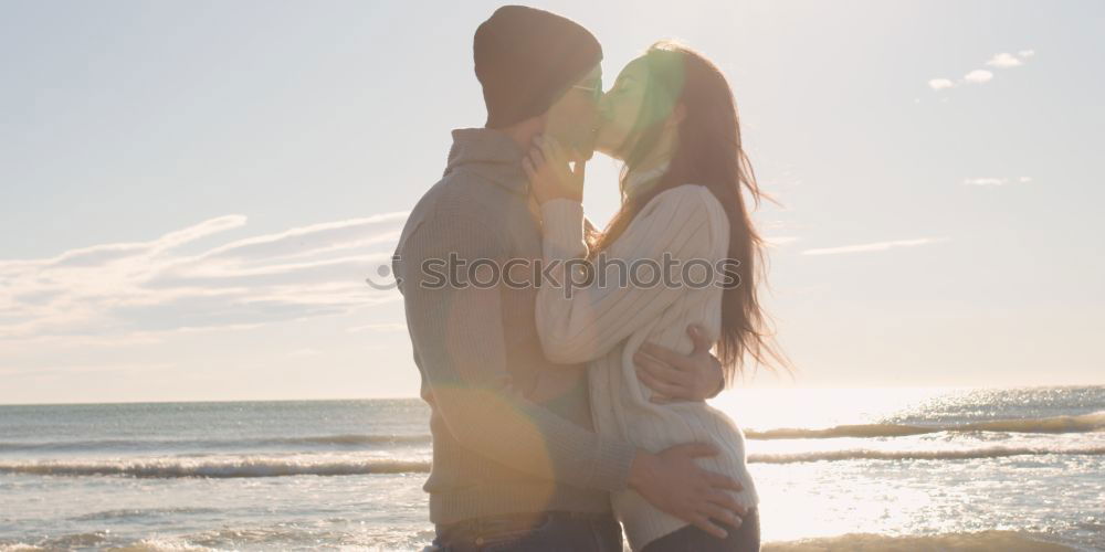 Similar – Image, Stock Photo kiss Love Kissing