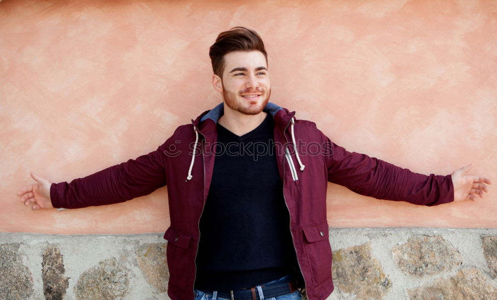 Similar – Image, Stock Photo Attractive guy with beard