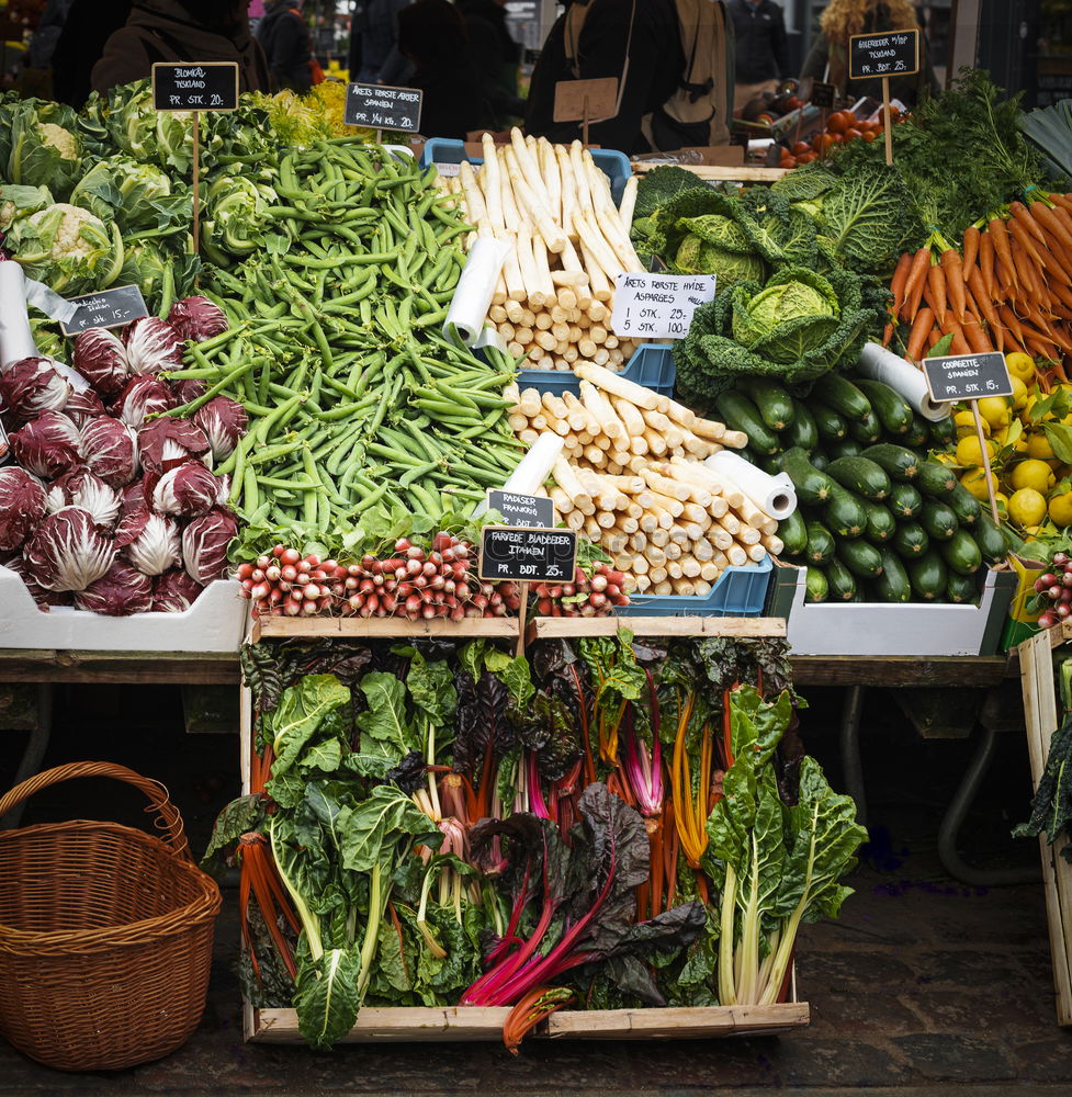 Similar – Image, Stock Photo vegetable stall Food