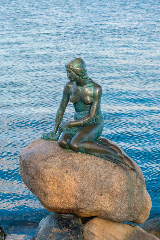 Similar – Image, Stock Photo Little mermaid in Copenhagen, Denmark