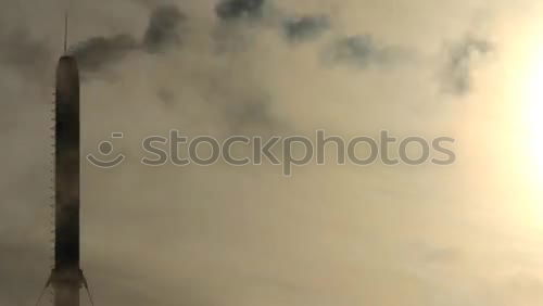 Similar – smog Coal power station