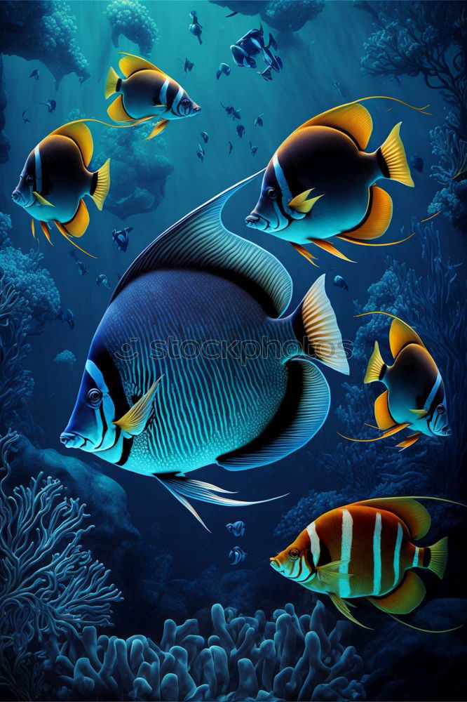 Similar – aquarium Aquarium Yellow