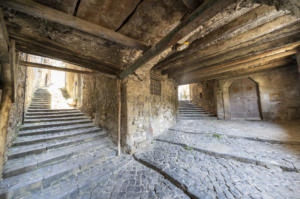 Image, Stock Photo Inside the Bastion of Rothenburg.