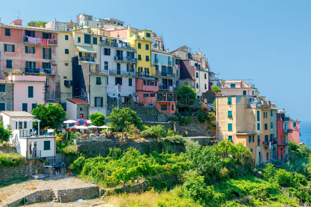 Similar – Image, Stock Photo CINQUE TERRE Village