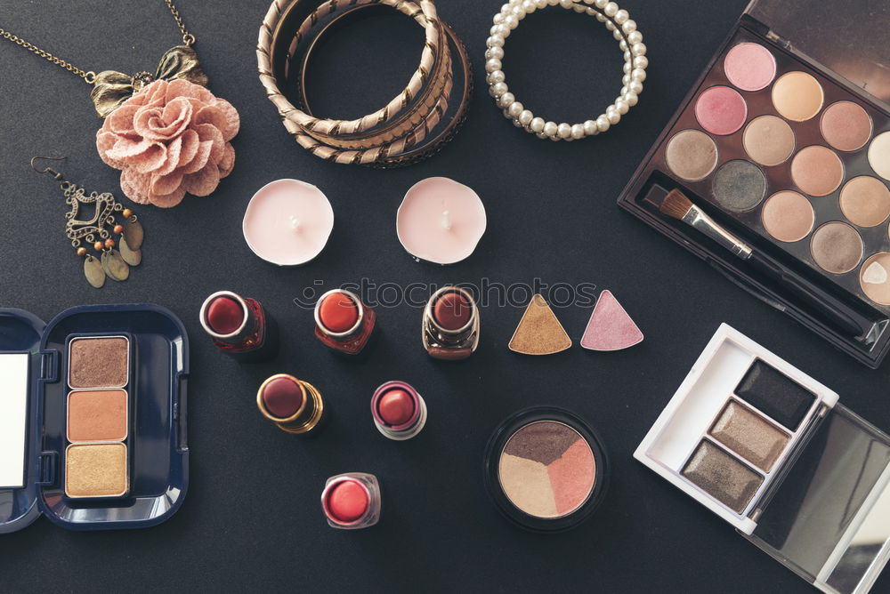 Image, Stock Photo makeup setting Lifestyle