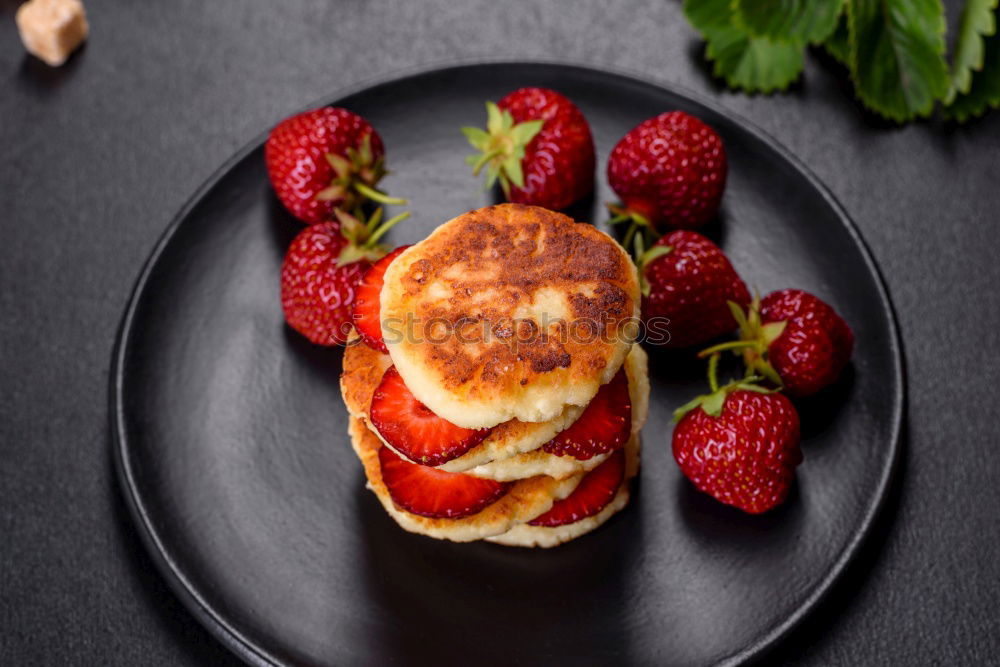 Similar – Image, Stock Photo Vegan Polenta Bratlings against a colourful background