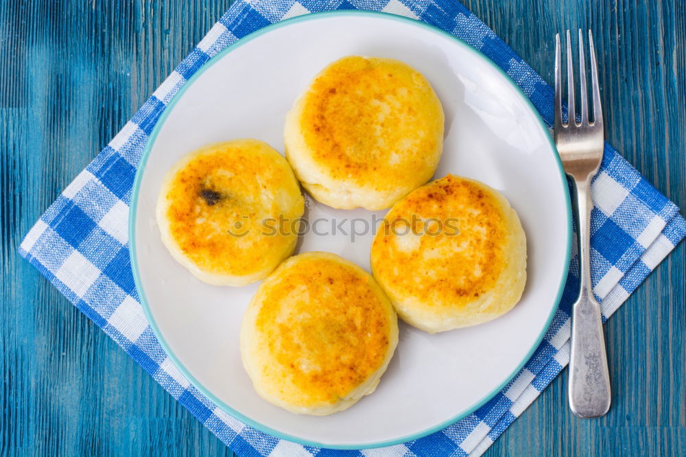 Similar – Image, Stock Photo Casserole dish with peaches and honey