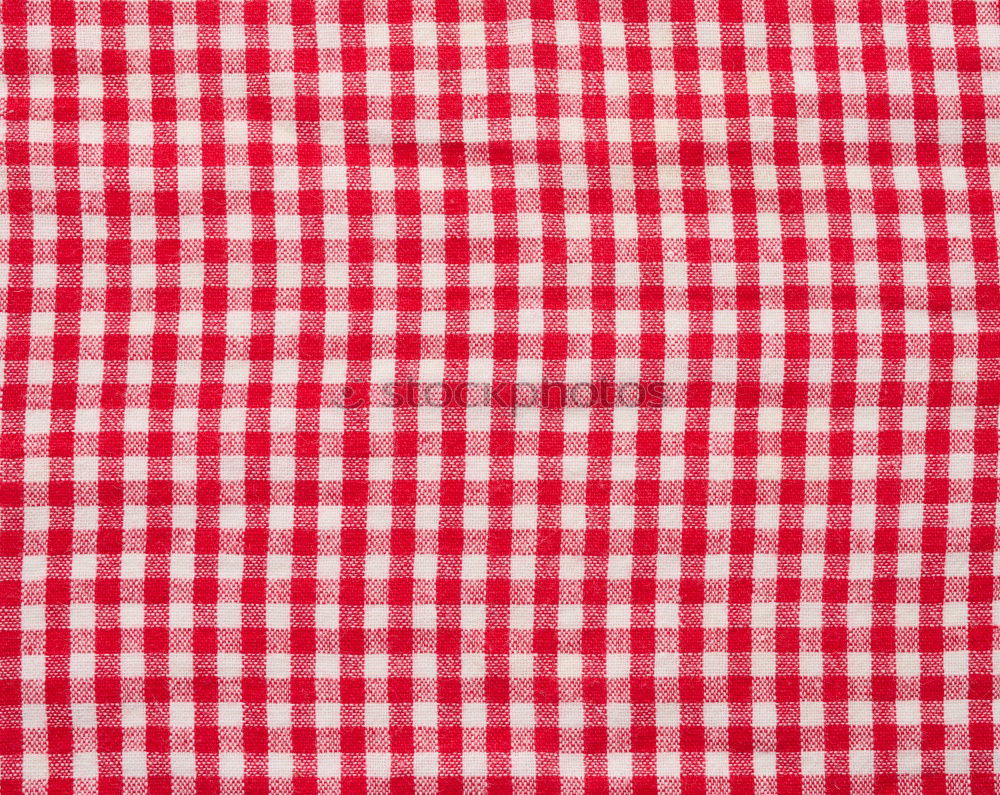 Similar – Image, Stock Photo old fabric with red and white checked pattern and little hearts