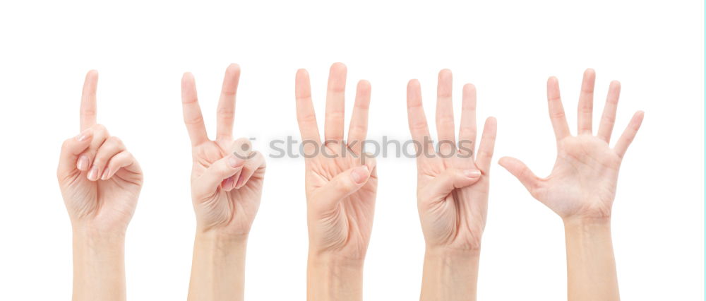 Similar – Two unidentified women wearing gloves