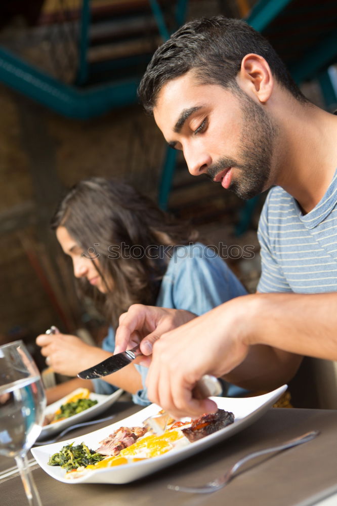 Similar – Boy having a lunch Lunch