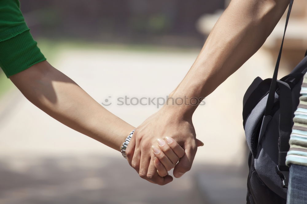 Similar – Image, Stock Photo Legs of a beautiful young family