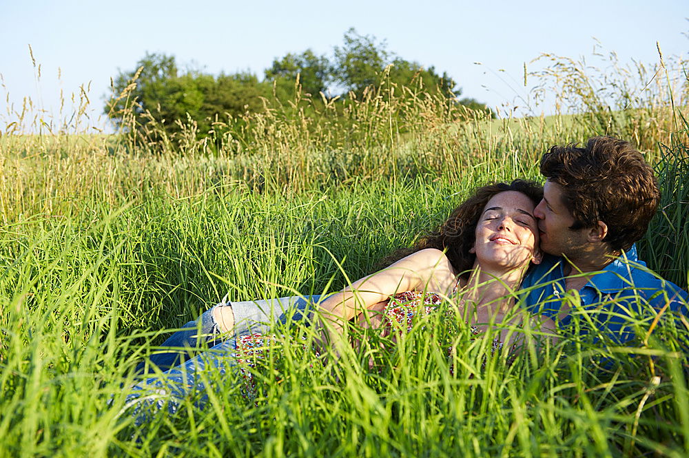 Similar – Image, Stock Photo mother’s happiness