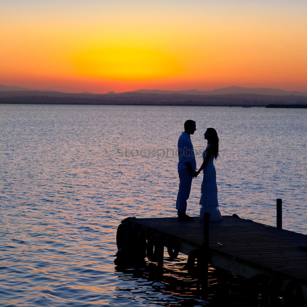 Image, Stock Photo homeland Berlin Sunset