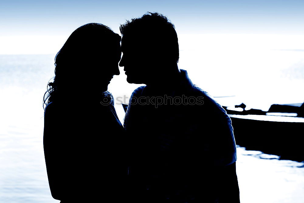 Similar – Image, Stock Photo Love in black/white