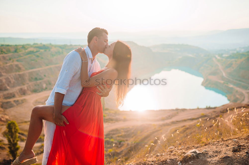 Similar – Image, Stock Photo Cool couple dancing outdoors