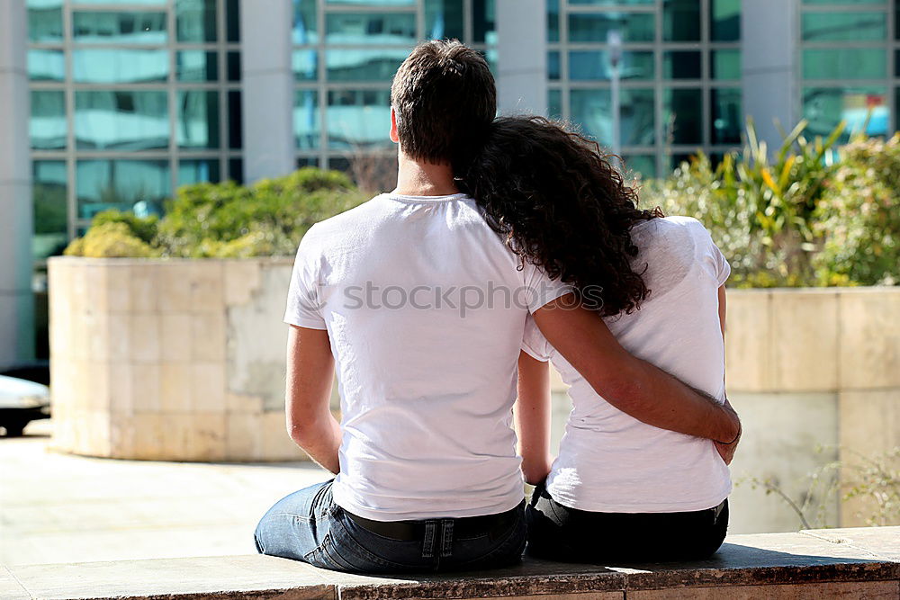 Similar – Image, Stock Photo in twos you are less alone