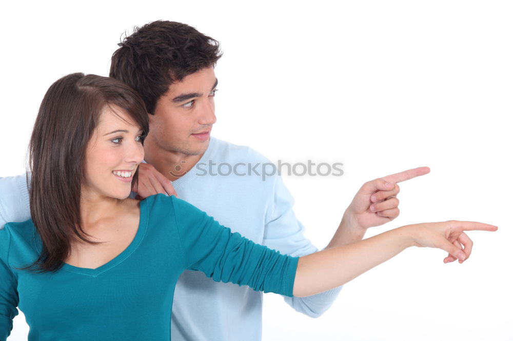 Similar – Image, Stock Photo Teenagers sitting by the map in classroom