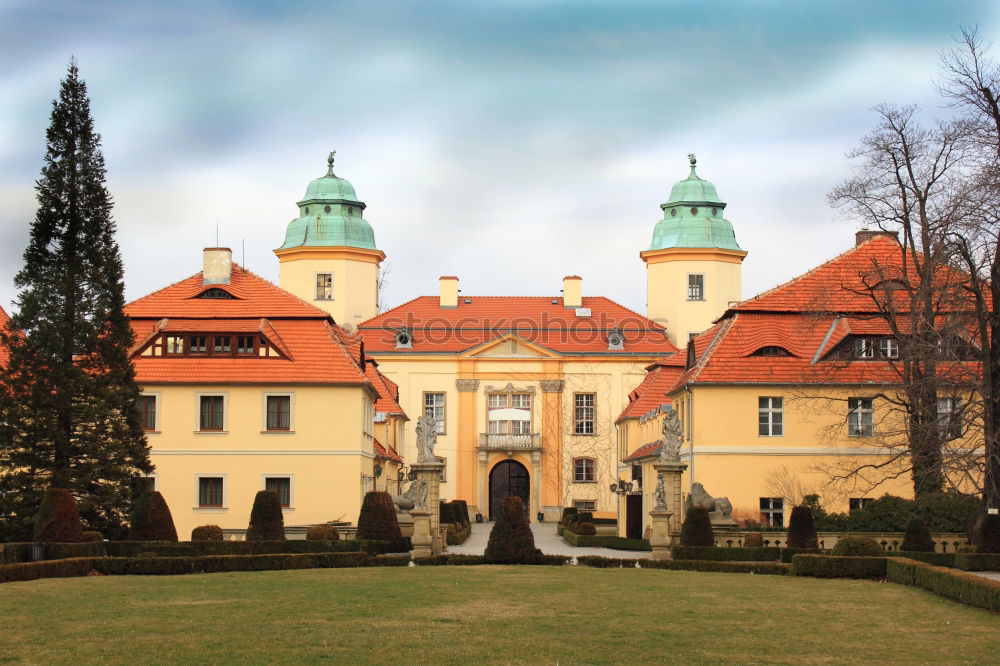 Image, Stock Photo Moritzburg Castle Hedge