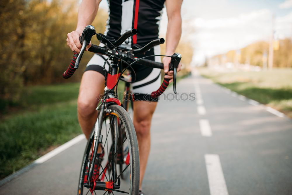 Similar – Image, Stock Photo Woman dressing the wound on her knee with medicine in spray