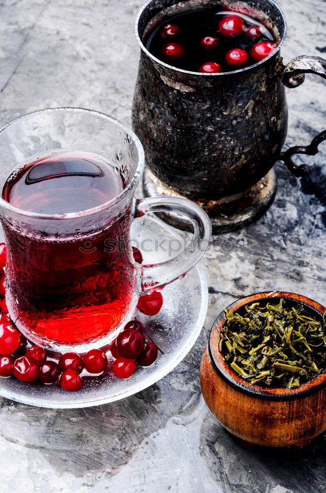 Similar – Image, Stock Photo Cup with herbal tea Food