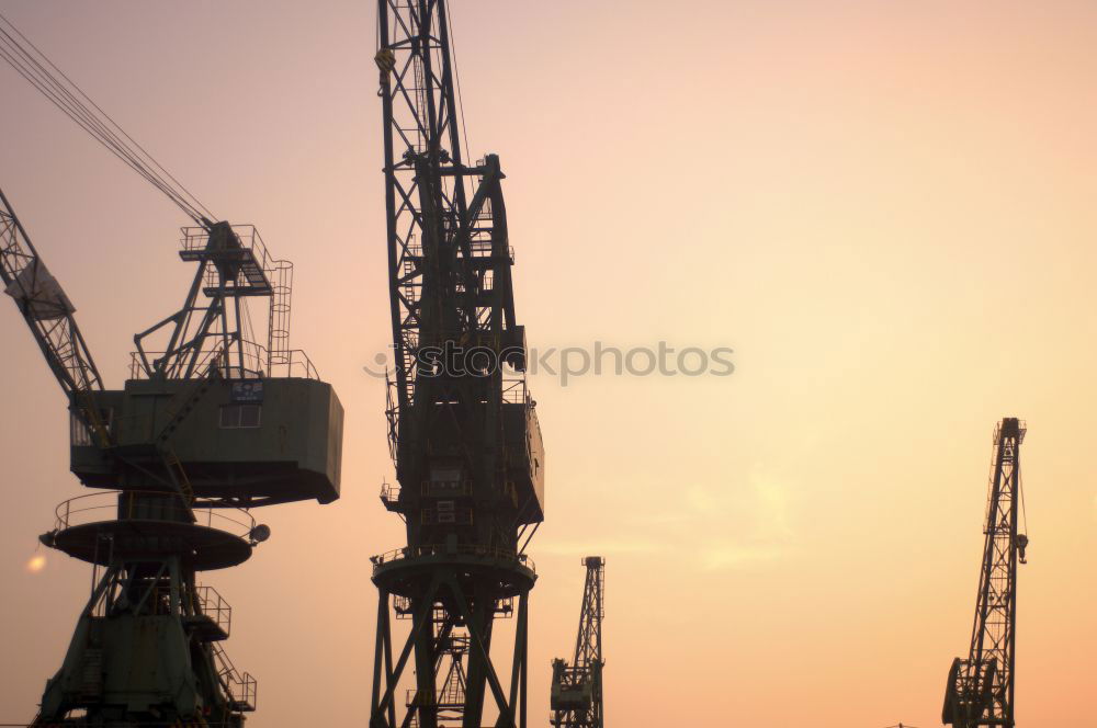 Similar – Port of Hamburg Crane