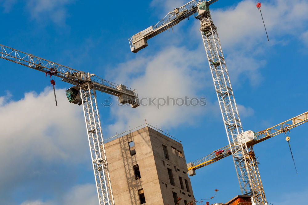 Similar – Image, Stock Photo Topping-out ceremony at the Berlin City Palace