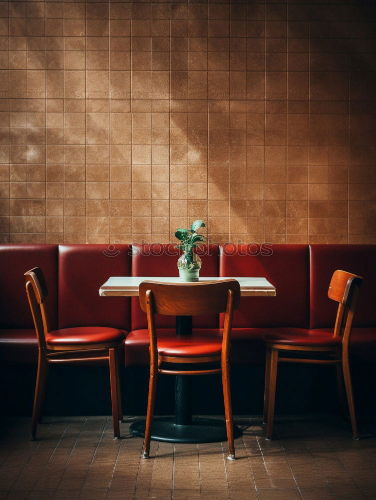 Similar – Image, Stock Photo Waiting bench Room Bench