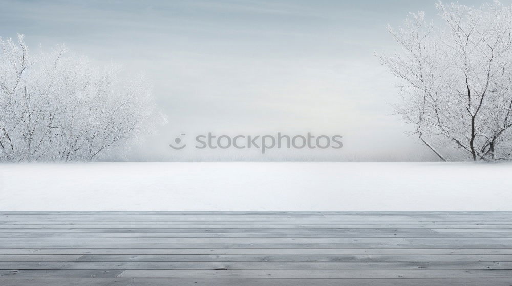 Similar – Image, Stock Photo From snow to water Stairs