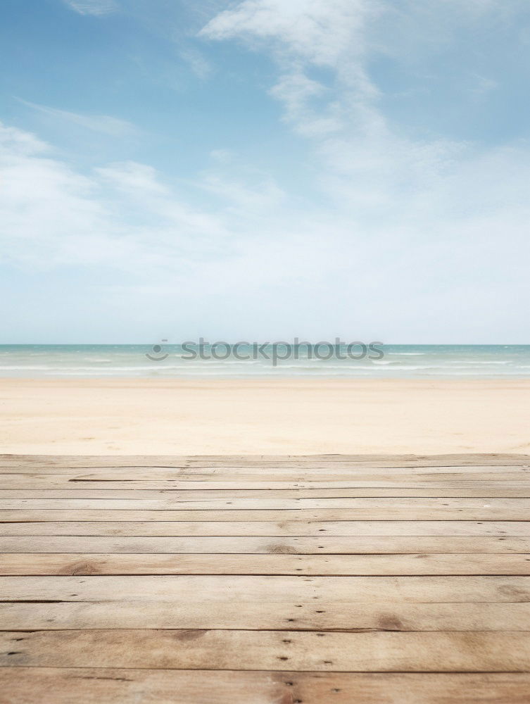 Similar – Image, Stock Photo on the beach l here I am at home