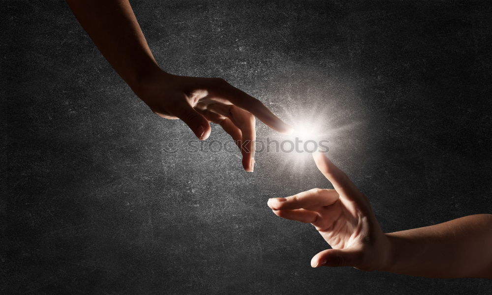 Similar – Image, Stock Photo Hand 15 Fingers Emotions