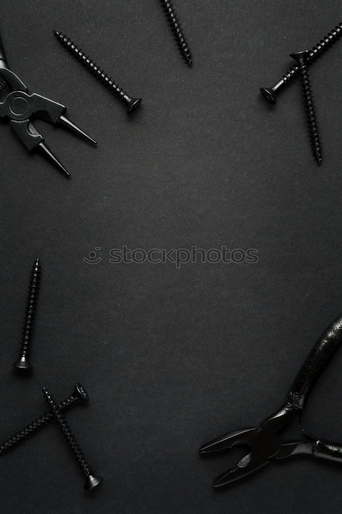 Similar – Image, Stock Photo Set of scissors and combs