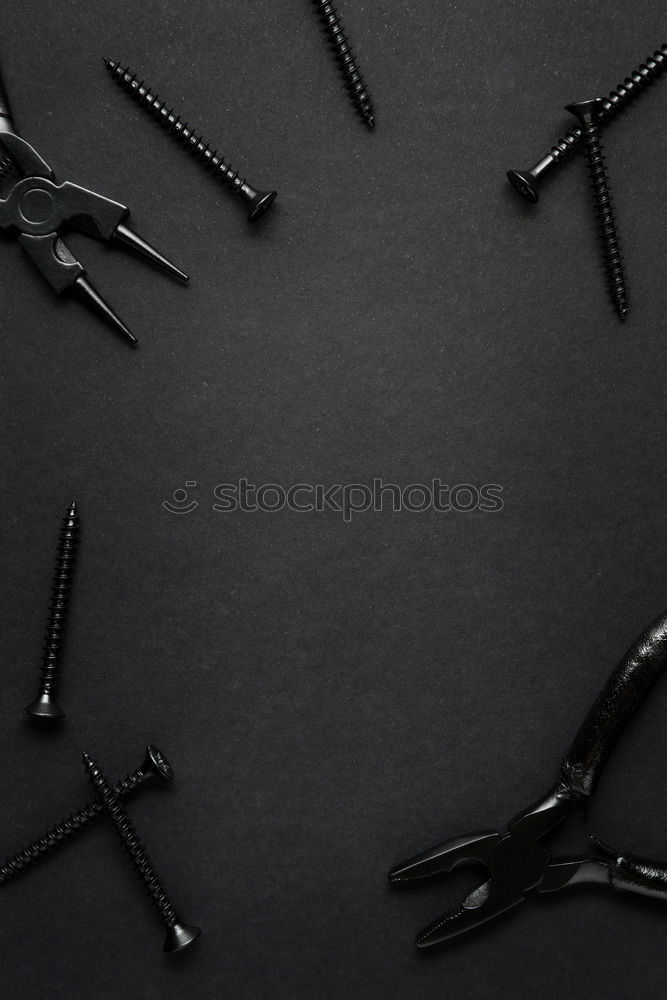 Similar – Image, Stock Photo Set of scissors and combs