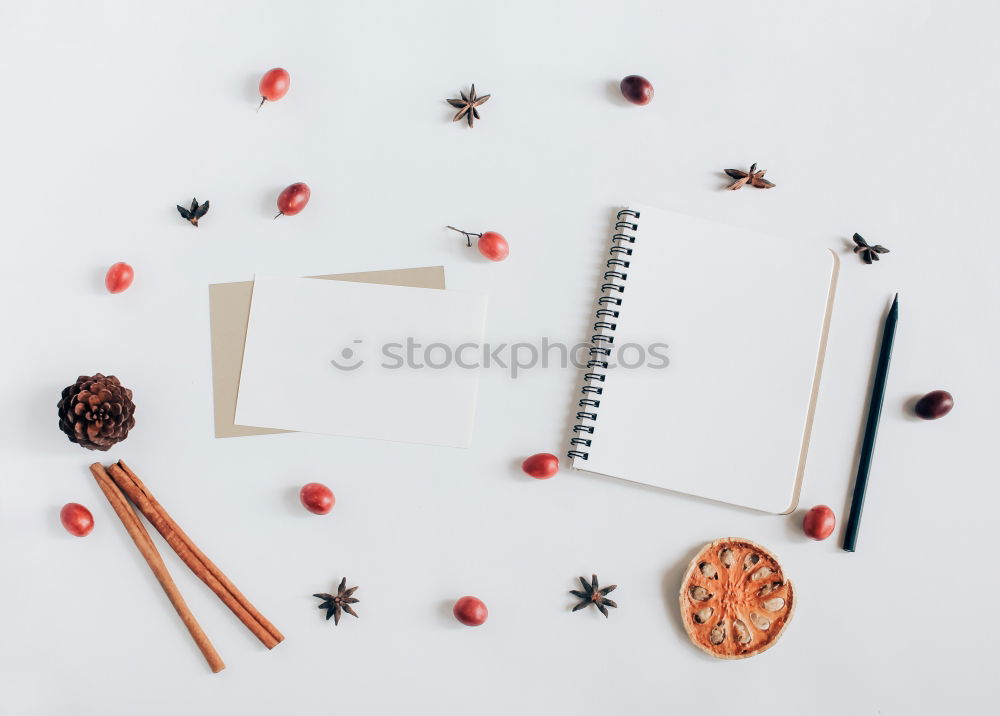 Similar – Creative flat lay of thanksgiving or autumn concept