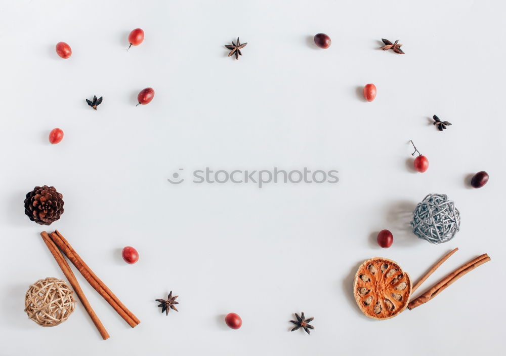 Similar – Image, Stock Photo Creative layout made of Christmas decorations.