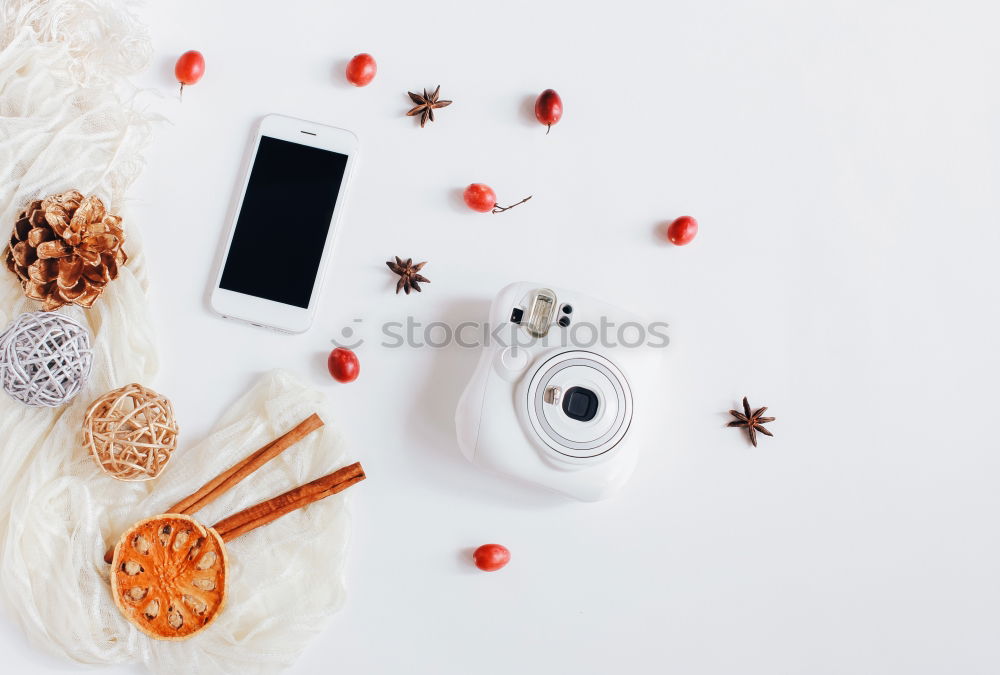 Similar – Creative flat lay of thanksgiving or autumn concept