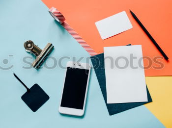 Similar – Image, Stock Photo Flat lay of cosmetics and accessories