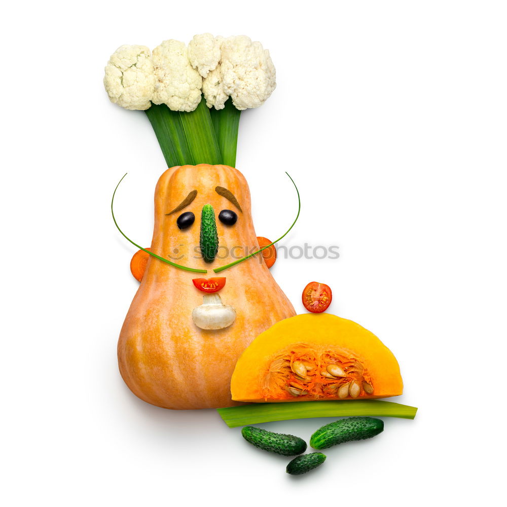 Similar – Image, Stock Photo Selection of halloween autumn decoration