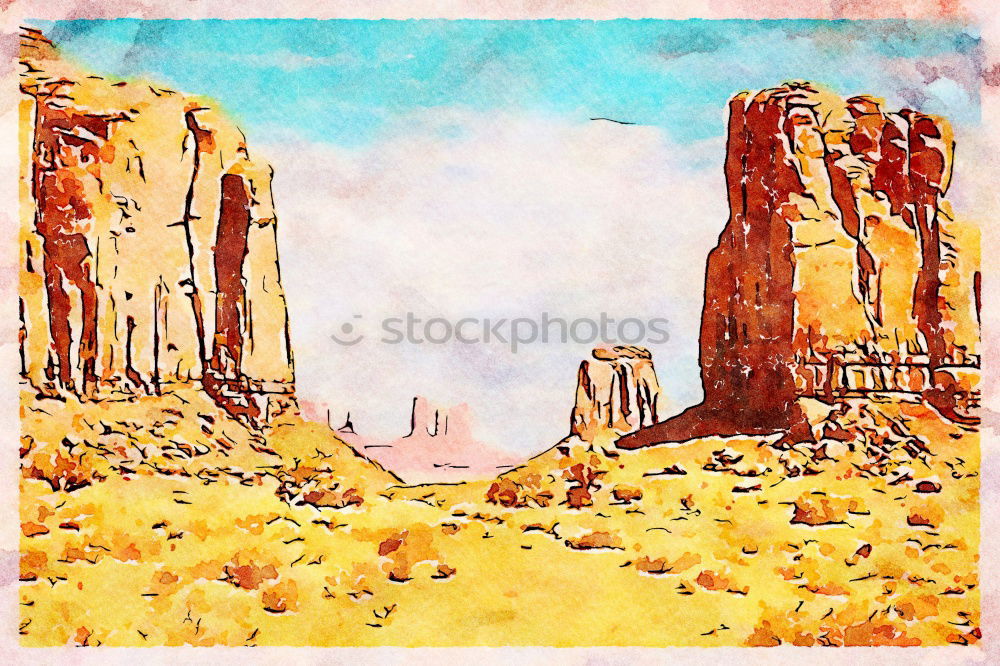 Image, Stock Photo Monumet Valley USA