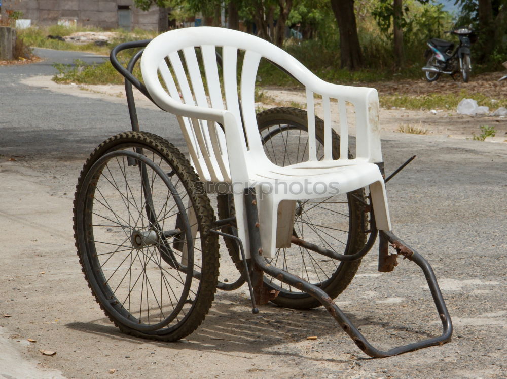 Similar – Image, Stock Photo closing time Wheelbarrow